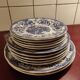 Service of antique Italian ceramic plates Promogros