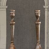 Pair of 18th century candlesticks