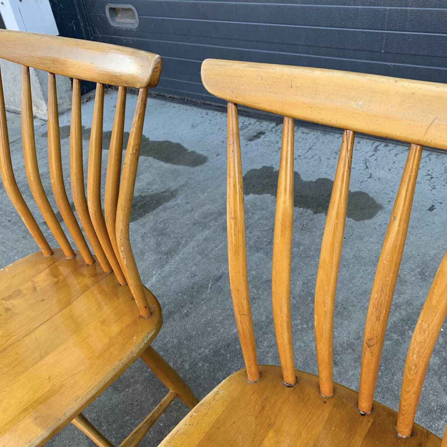 Pair of Åkerblom Sweden chairs by Gunnar Eklöf 1950