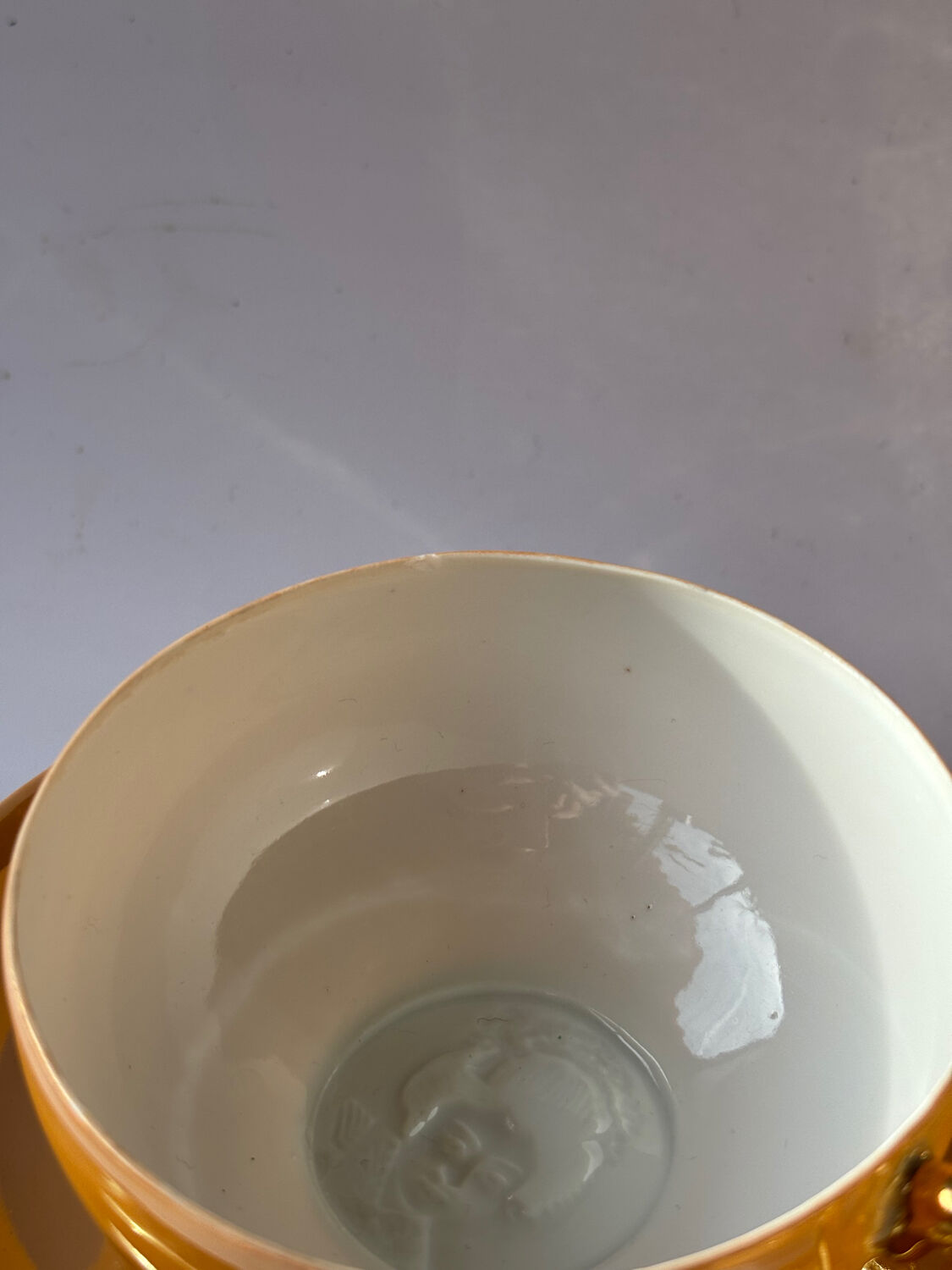 Service à café en porcelaine irisé 12 pièces 