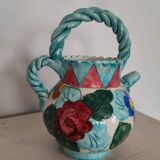 Ceramic carafe Longwy