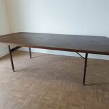 270 cm Grande table imposante Alain Richard hexagonal