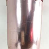 Old Rose Aluminum Umbrella Stand by Ettore Sottsass Produced by Rinnovel