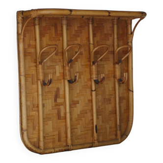 Porte-manteau en bambou de Franca Helg pour Albini, années 60