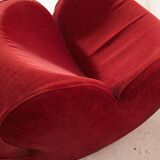Ron Arad – Soft Heart Lounge Chair / Rocking Chair Moroso, Italy, 1990s