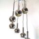 Chrome chandelier Richard Essig 1970