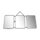 Mirror triptych barber 53x23cm
