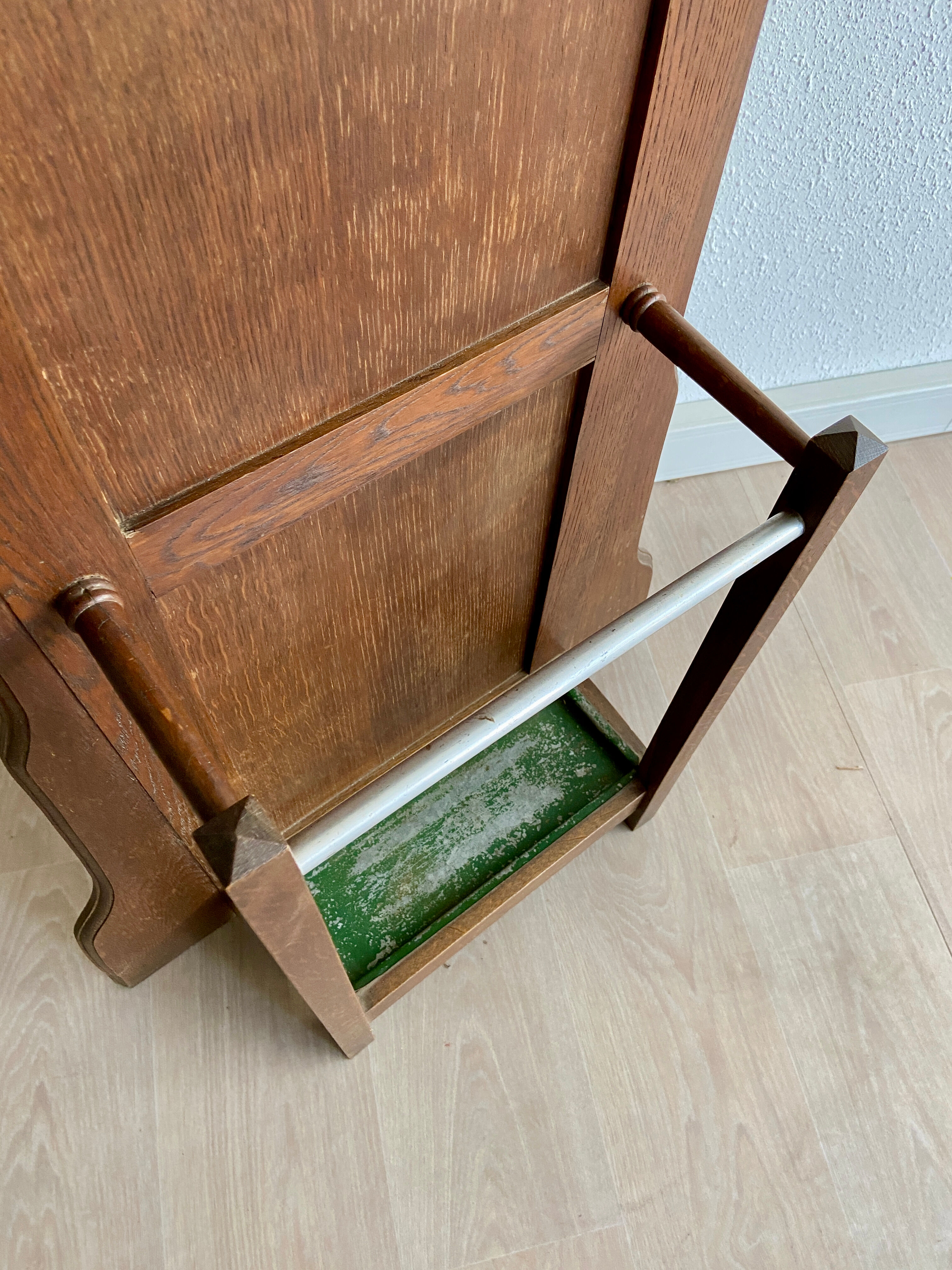 Old art deco coat rack 1940-50