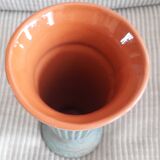 Vintage ceramic vase with original decoration