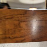 Teak mirror