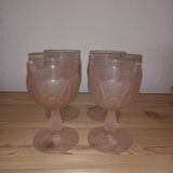 Set of 4 Italian Taitù water glasses