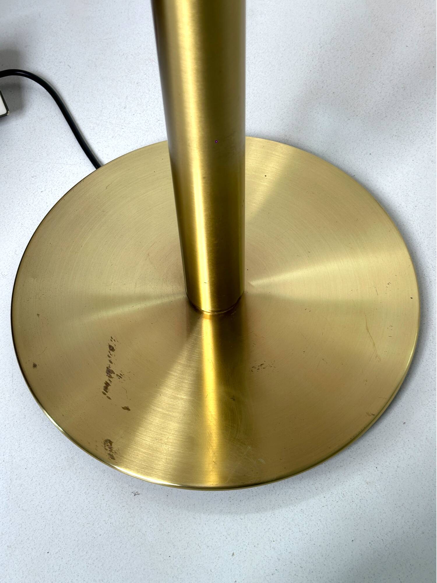 Tulip Floor Lamp Staff Leuchten Metal / Gilded - Brass 1960s/70s