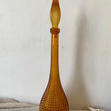 Carafe italienne Empoli pointes diamant 1970