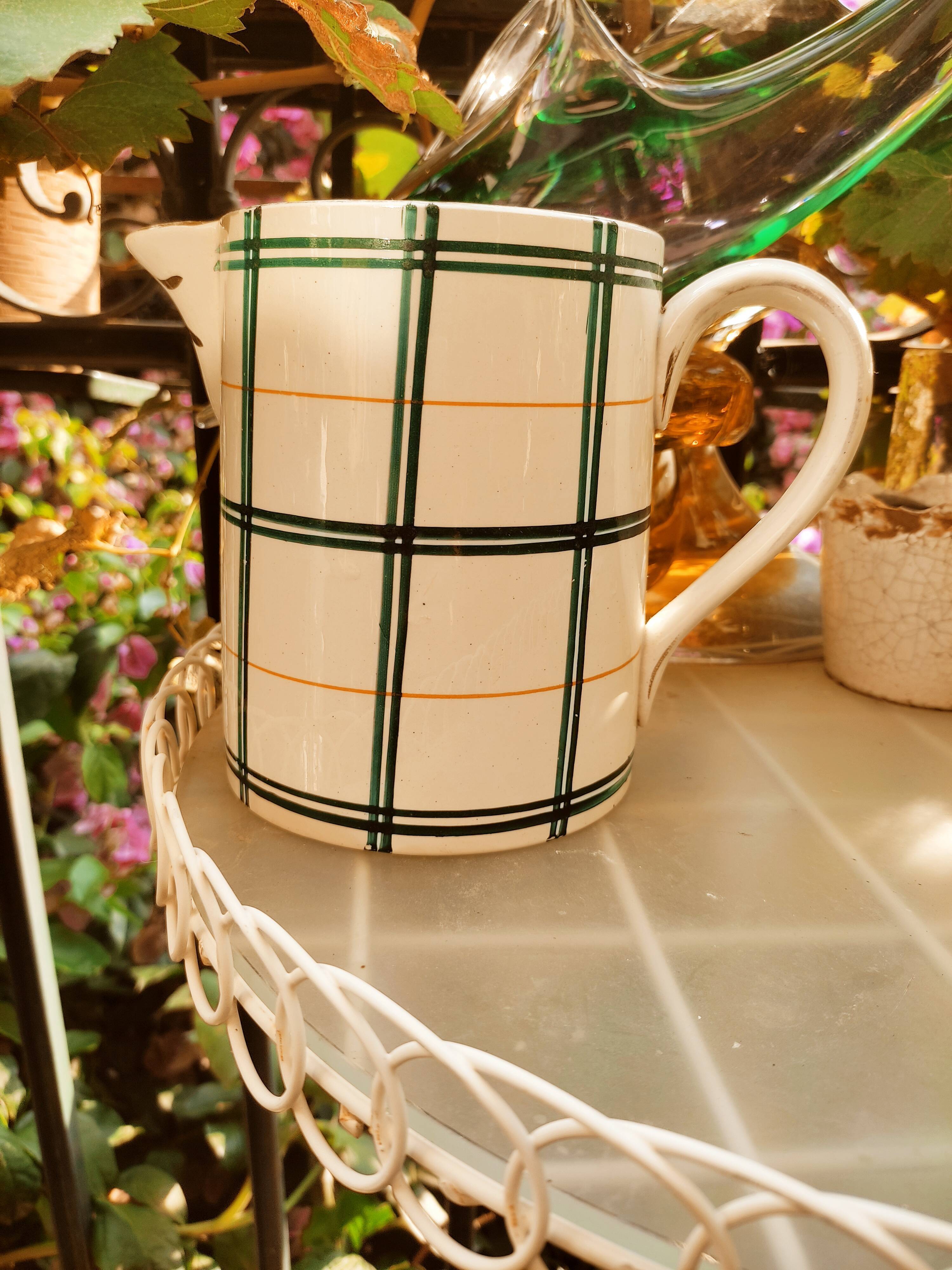 Earthenware pitcher moulin des loups