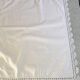 1900s lace square pillowcase