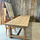 XXL farmhouse table in solid oak