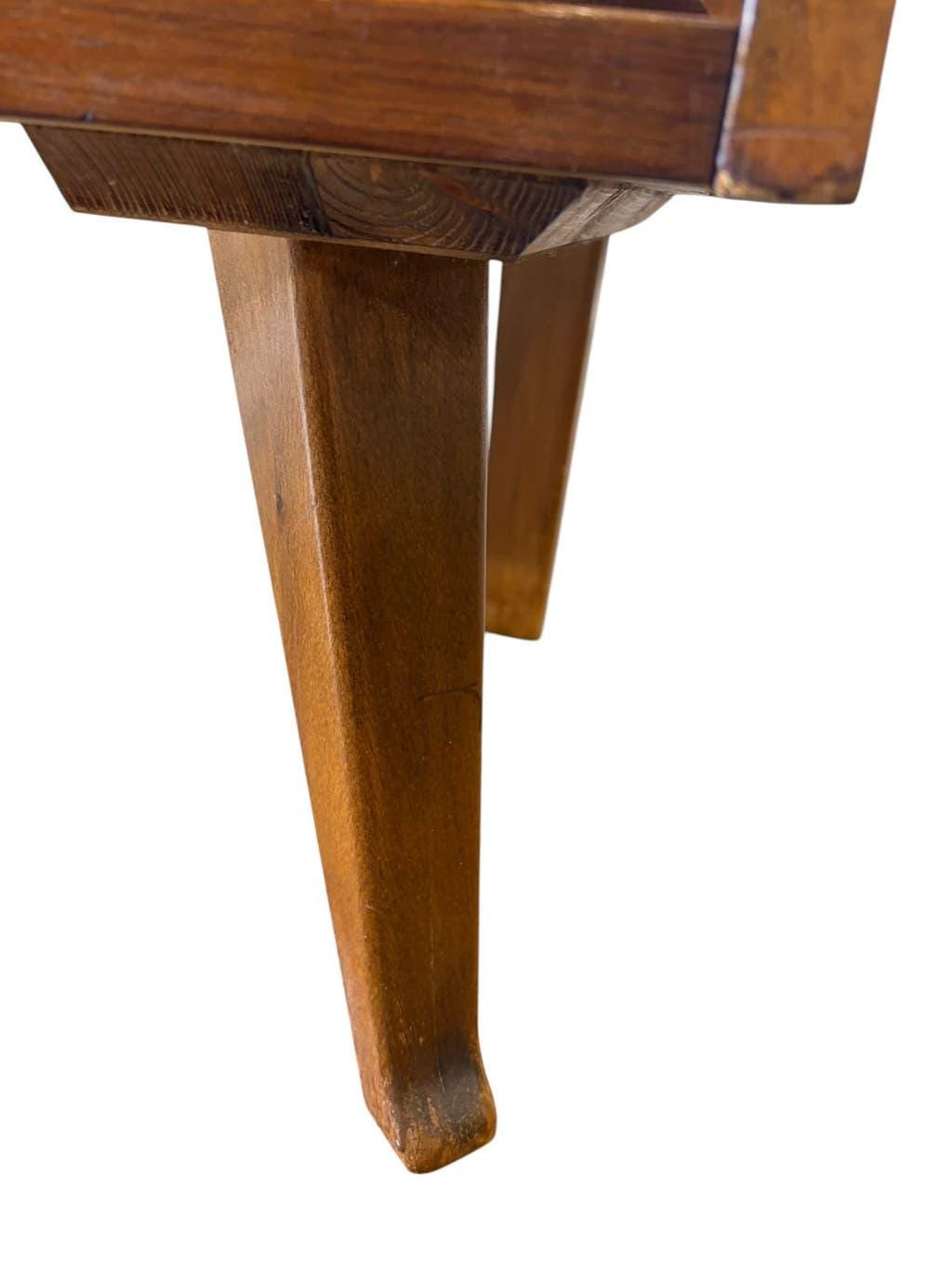 Meuble TV bas vintage en bois / lowboard / buffet bas