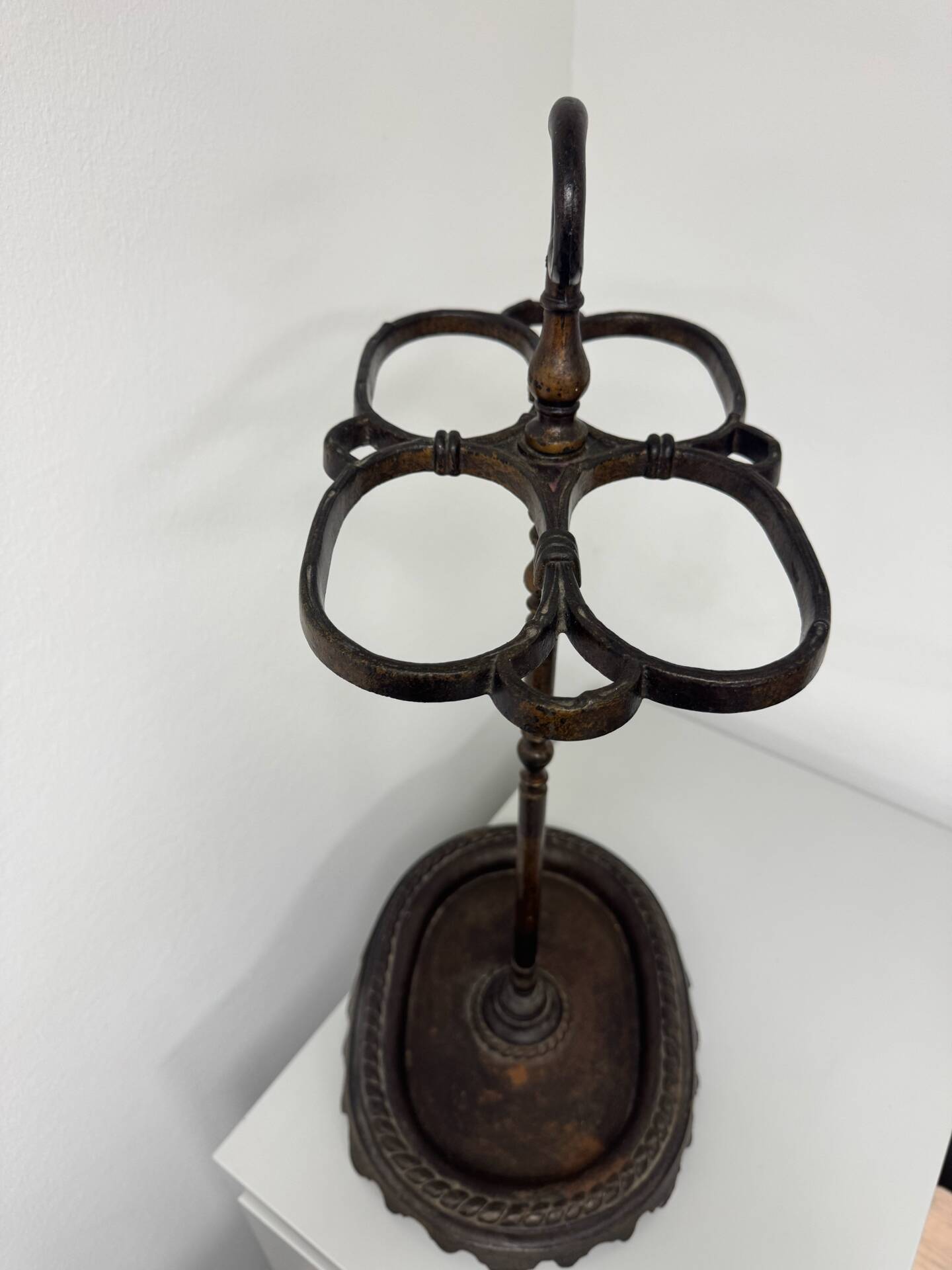 Umbrella stand, cast iron cane holder from the 19th century / Napoleon III style