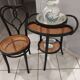 Ensemble Table de toilette et sa chaise Thonet années 1900