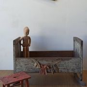 Old, antique cradle.
