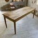 Oak and pine farm table 2m
