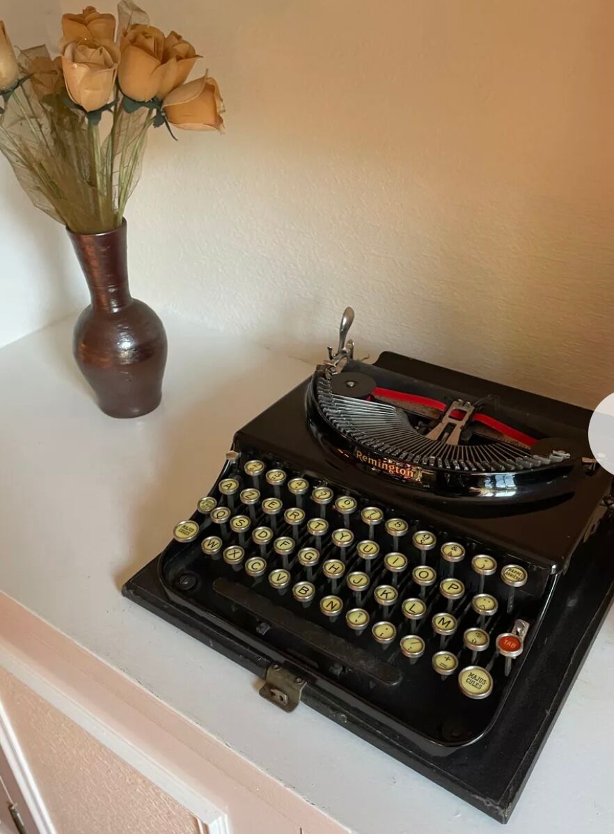 Machine à écrire portable Remington