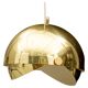 Adjustable spherical brass lamp by Münchner Werkstätten Germany 1970