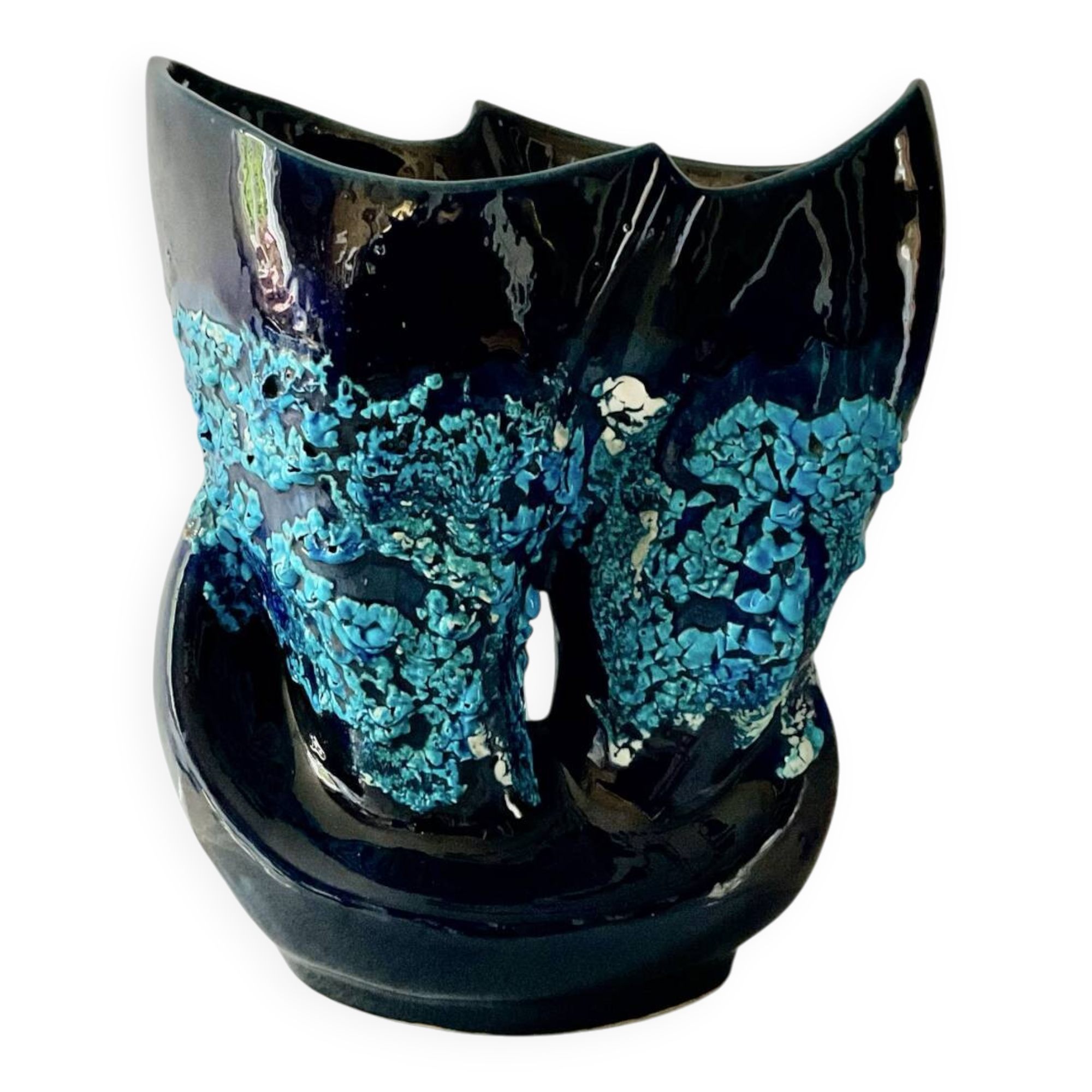 Vase Vallauris Fat Lava