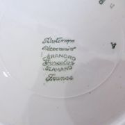 2 deep plates Céranord St Amand model Le Printemps (220634)