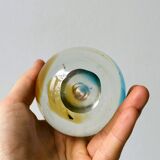Multicolored Blown Glass Paperweight