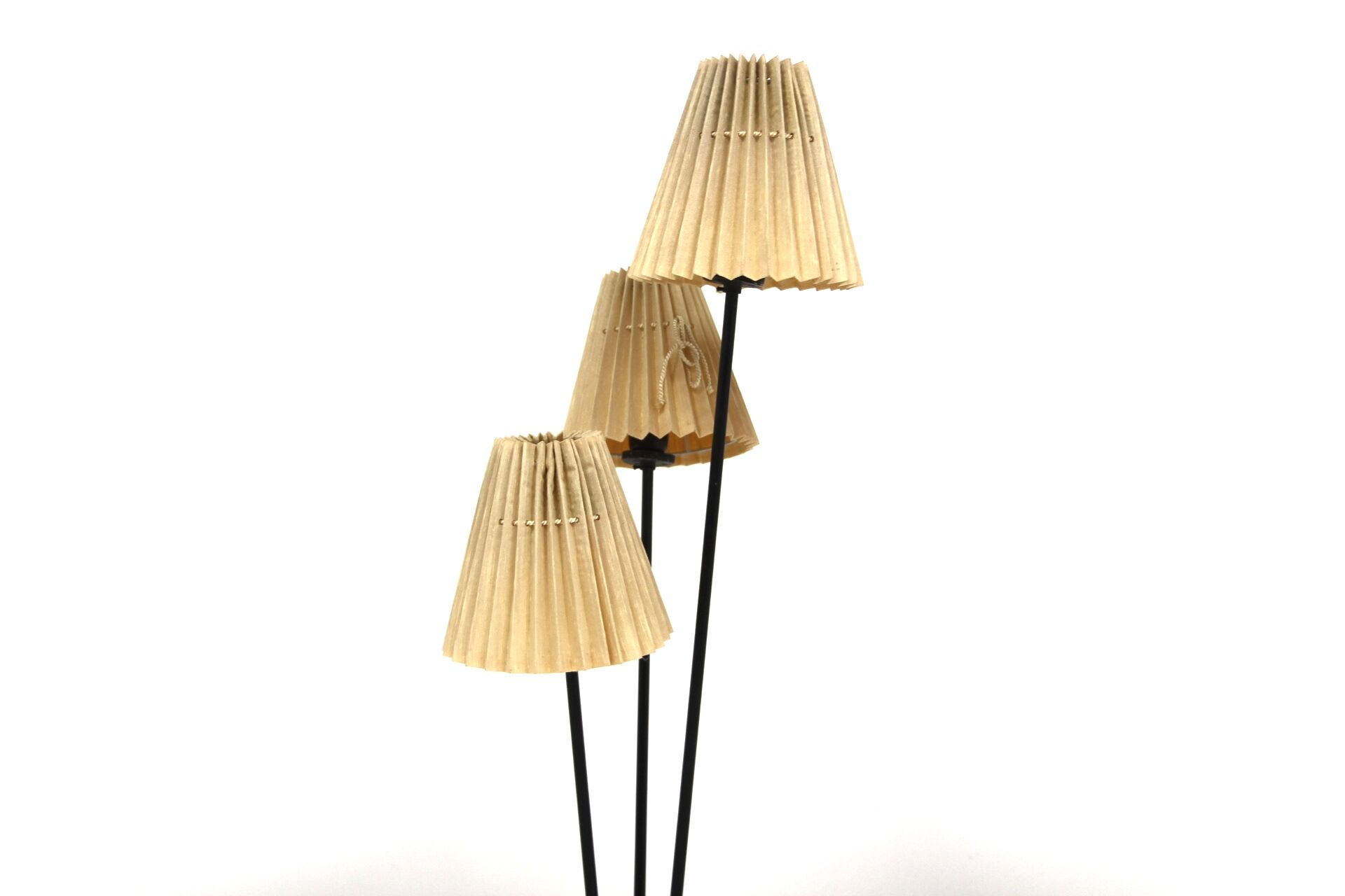 Lampadaire "tripode"  scandinave en métal, Suède, 1960