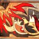Wall plate Monsand 1950s