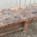 Antique carpentry workbench