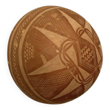 Empty ethnic Tuareg calabash pocket
