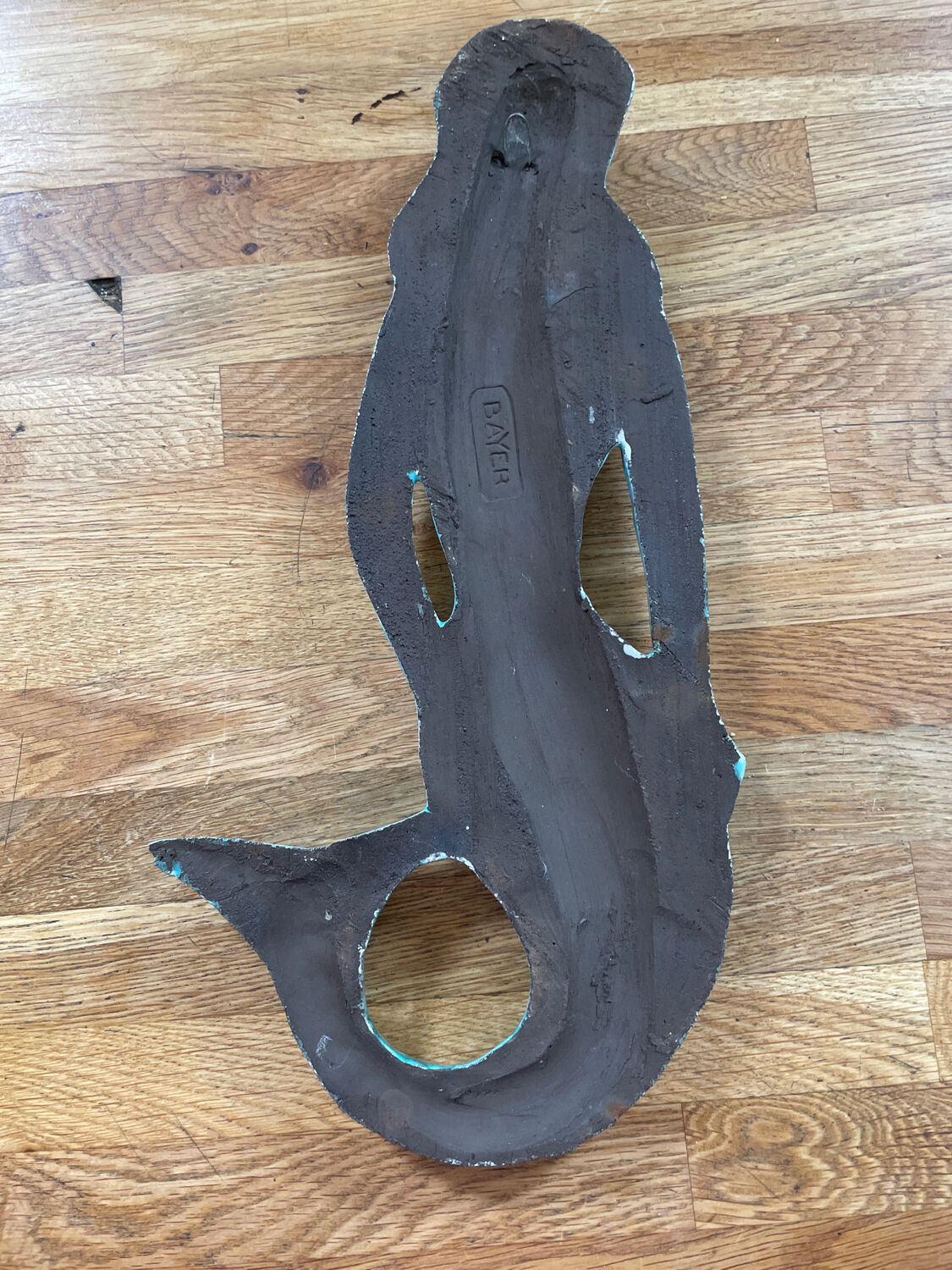 Ceramic wall siren by Bayer