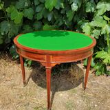 Louis XVI half-moon game table