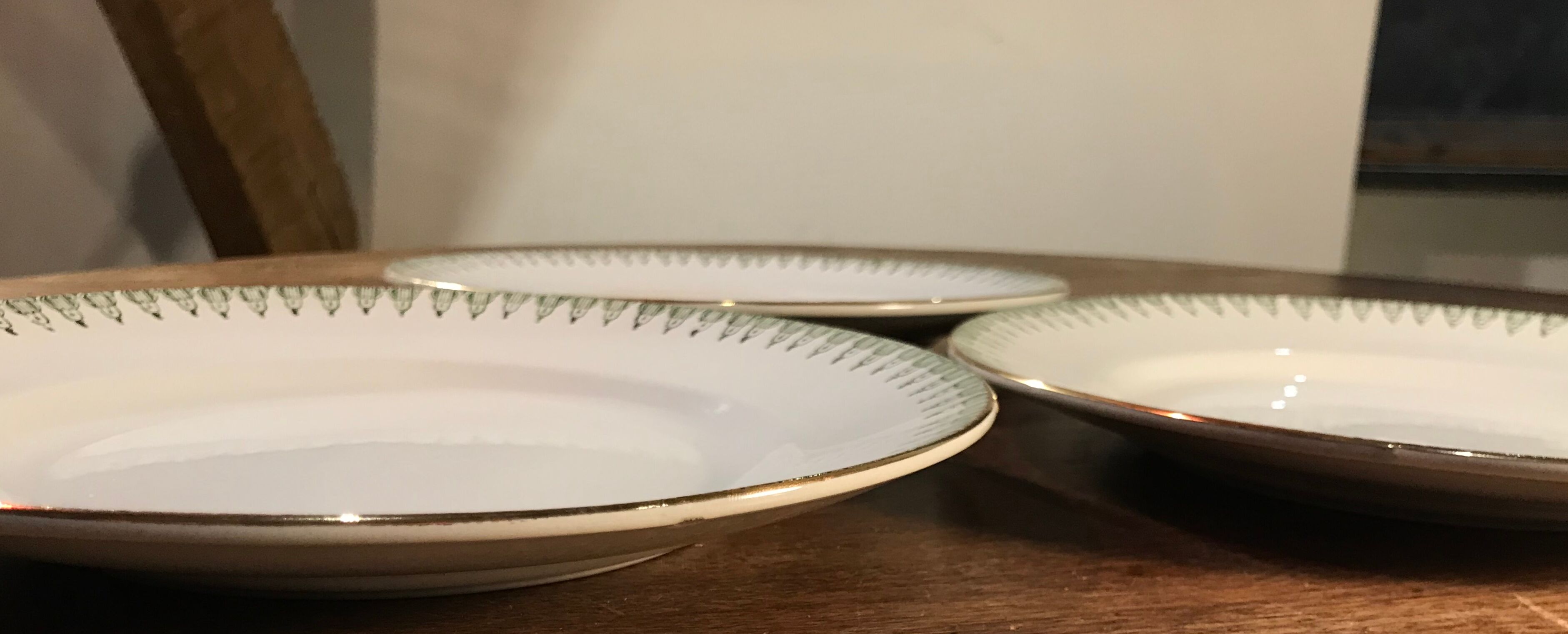 Series of 3 iron earth plates