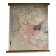 Vintage school map double-sided "South America / North America"