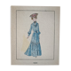 Colorful Art Deco fashion stencil