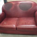 2-seater sofa Premium art deco leather