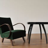 Armchairs Halabala H-227 restored, UP Závody, 1940