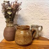 Stoneware pitcher