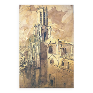 Tableau étude lavis