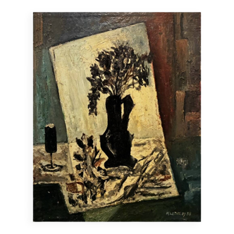 Double-sided composition Marcel Letassey 1958