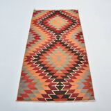 Decorative Oushak Vintage Kilim Rug sku 3409