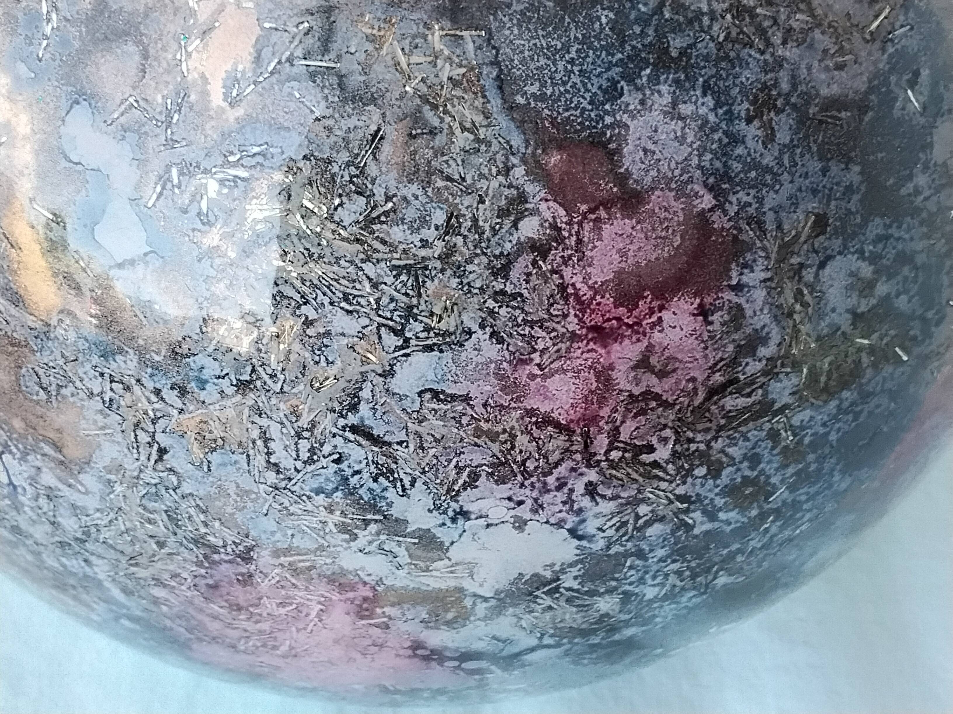 Vase en verre Jean-Noël Bouillet