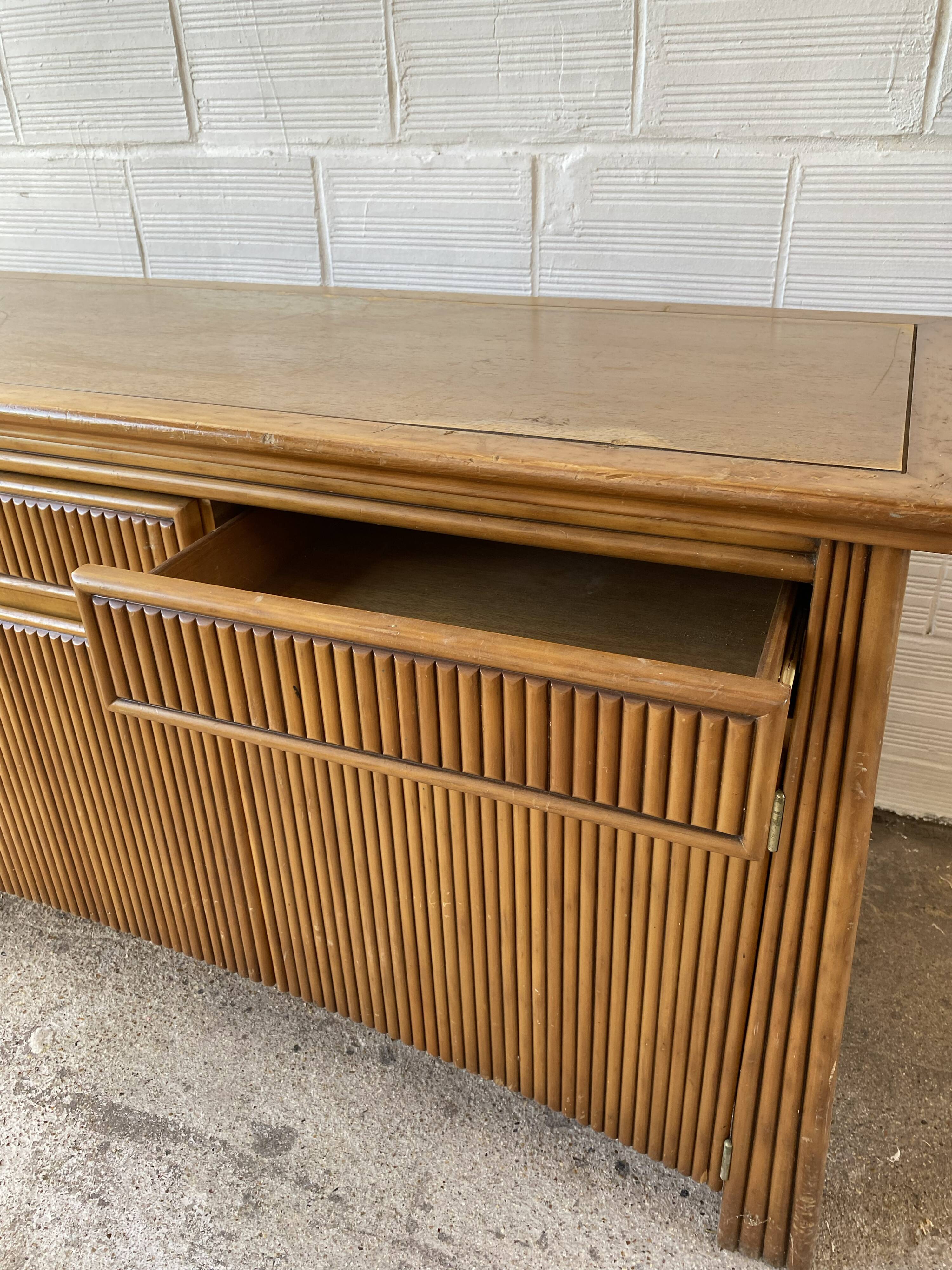 Bamboo sideboard