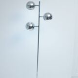 Chrome floor lamp 3 globes