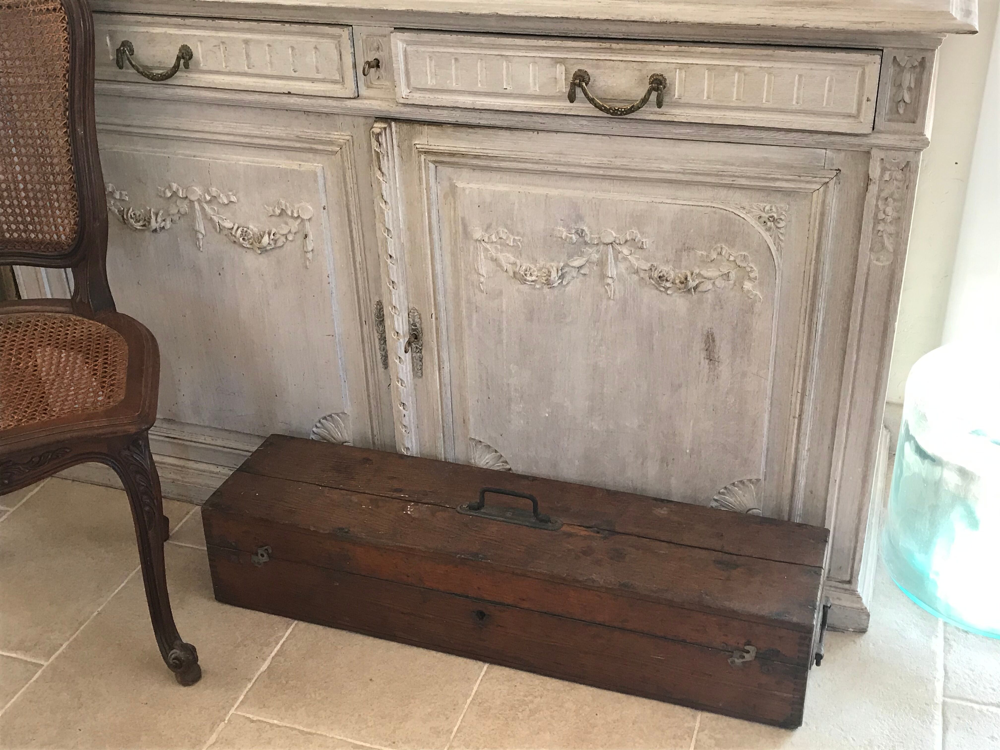 Vintage wooden crate