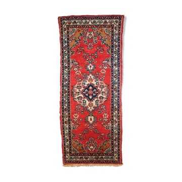 Vintage Persian Lilihan done hand 59cm x 93cm carpet 1970 s, 1C617